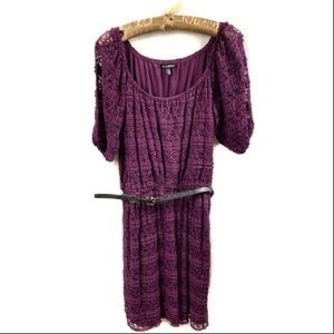 Le Chateau Lace Midi Dress NWOT